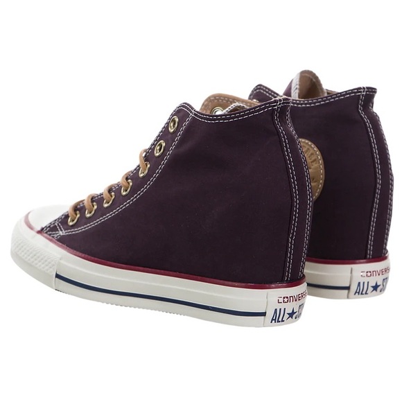 Converse Women's Sneakers in Dark Brown and Tan - Picture 4 of 15